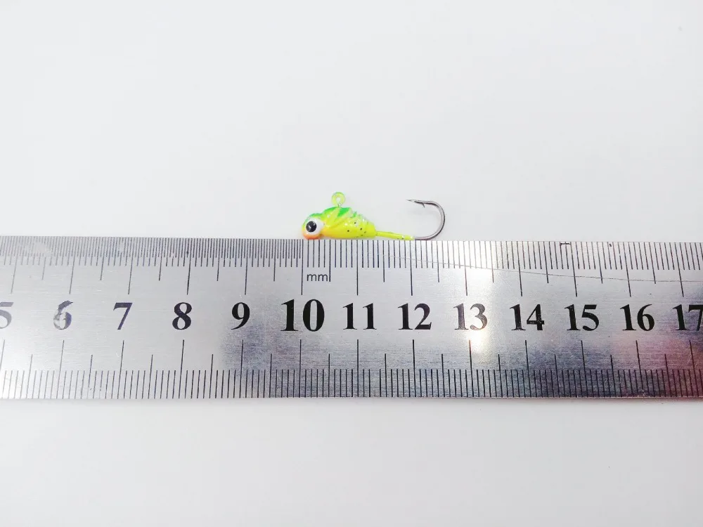 FANTU Mini Metal Fishing Lure Hooks Winter Ice Jig Hook 10# Lead Fish Bait | Спорт и развлечения