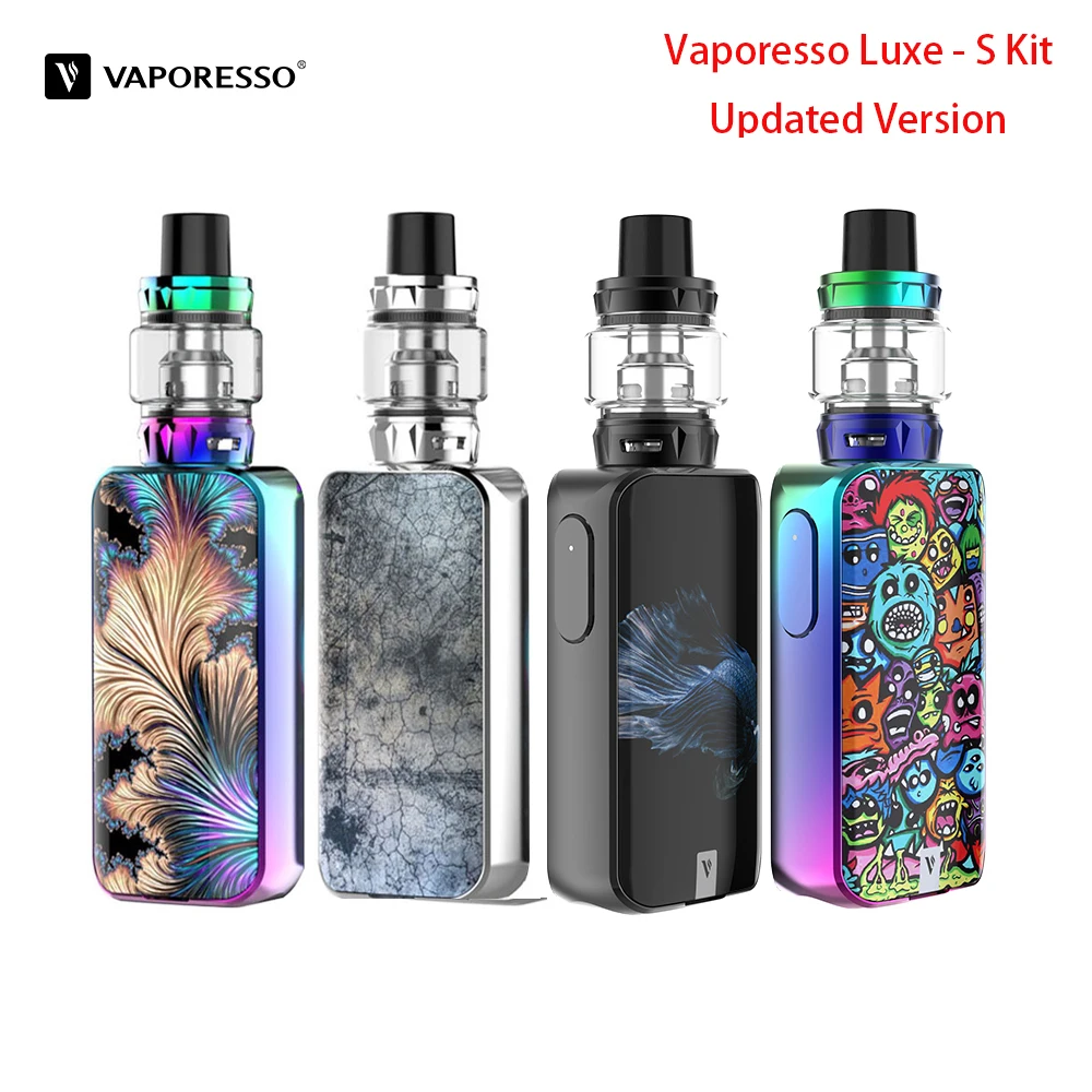 Оригинальный Vaporesso LUXE S Vape Tank No18650 электронная сигарета с 220 Вт Box Mod 8 мл распылитель