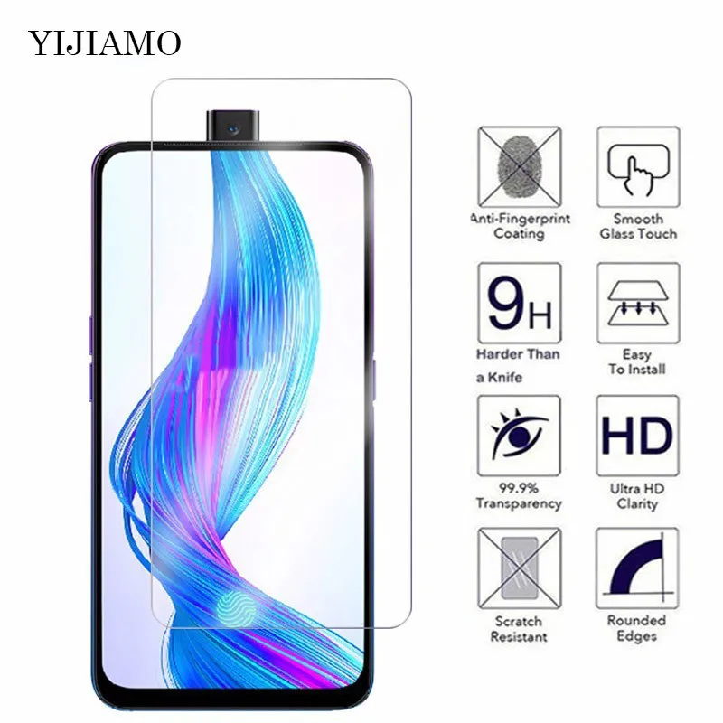 Защитное стекло 2.5D для oppo realme x Защита экрана Realme X закаленное защитная пленка 9H |