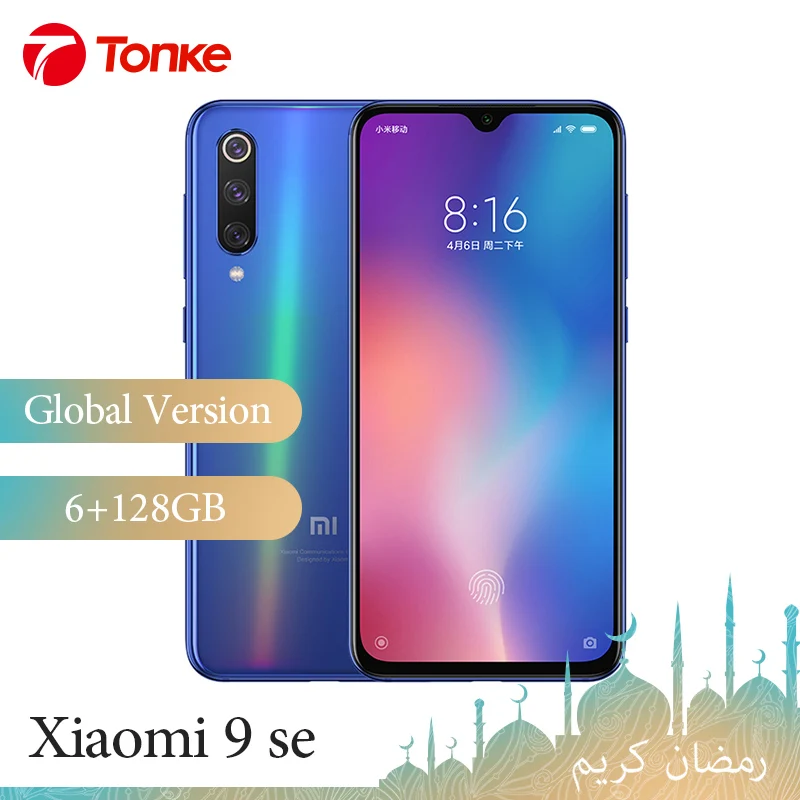 Глобальная версия сотовый телефон Xiaomi mi 9 SE 6 ГБ 128 Snapdragon712 Octa Core 48MP тройной Камера 5