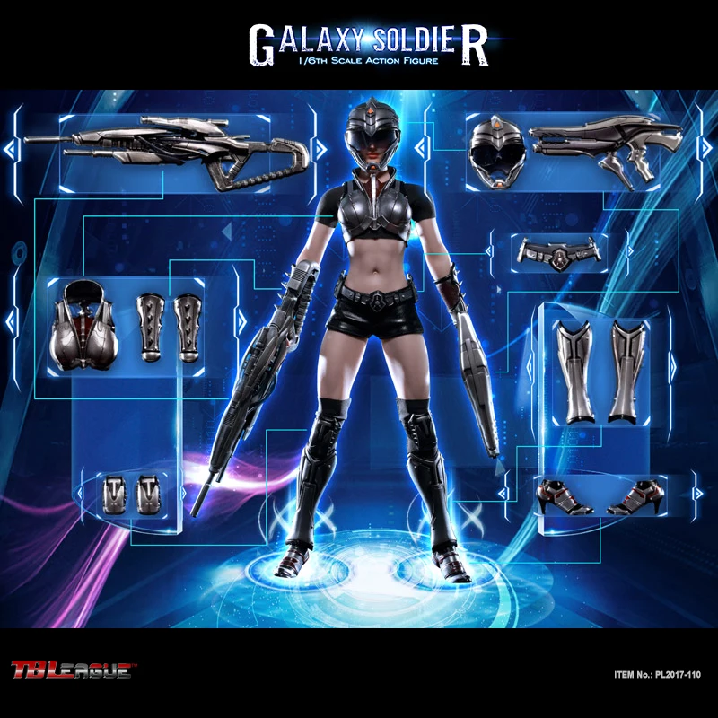 TBLeague 1/6 Galaxy солдат Коллекционная экшн Статуэтка PL2017 110 для любителей подарок на