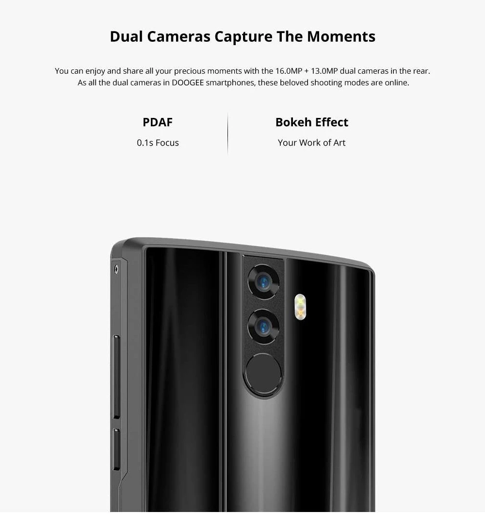 Doogee BL12000 12000 мАч Быстрая зарядка 16.0MP Quad Камера 6.0 "смартфон MTK6750T Octa core 4 ГБ + 32 OTG