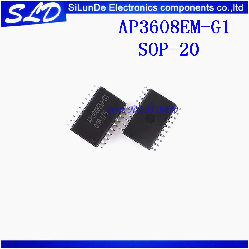 

Free Shipping 20pcs/lot AP3608EM SOP-20 AP3608EM-G1 SOP20 AP3608 SOP new original LED drive current matng