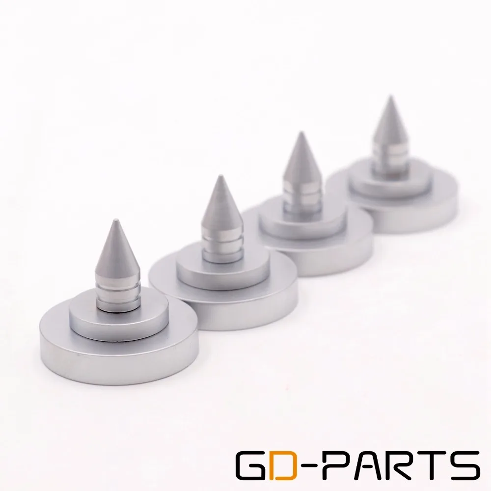 Латунные изоляционные шипы для динамиков 35*35 мм станок Hi Fi аудио проигрывателя