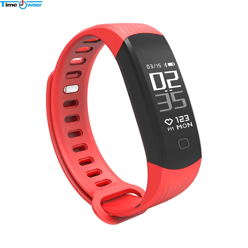 Time Owner R8 Smart Wristband Continuous Heart Rate Fitness Tracker Sleep Monitor Bracelet Notifier Stopwatch Band | Электроника