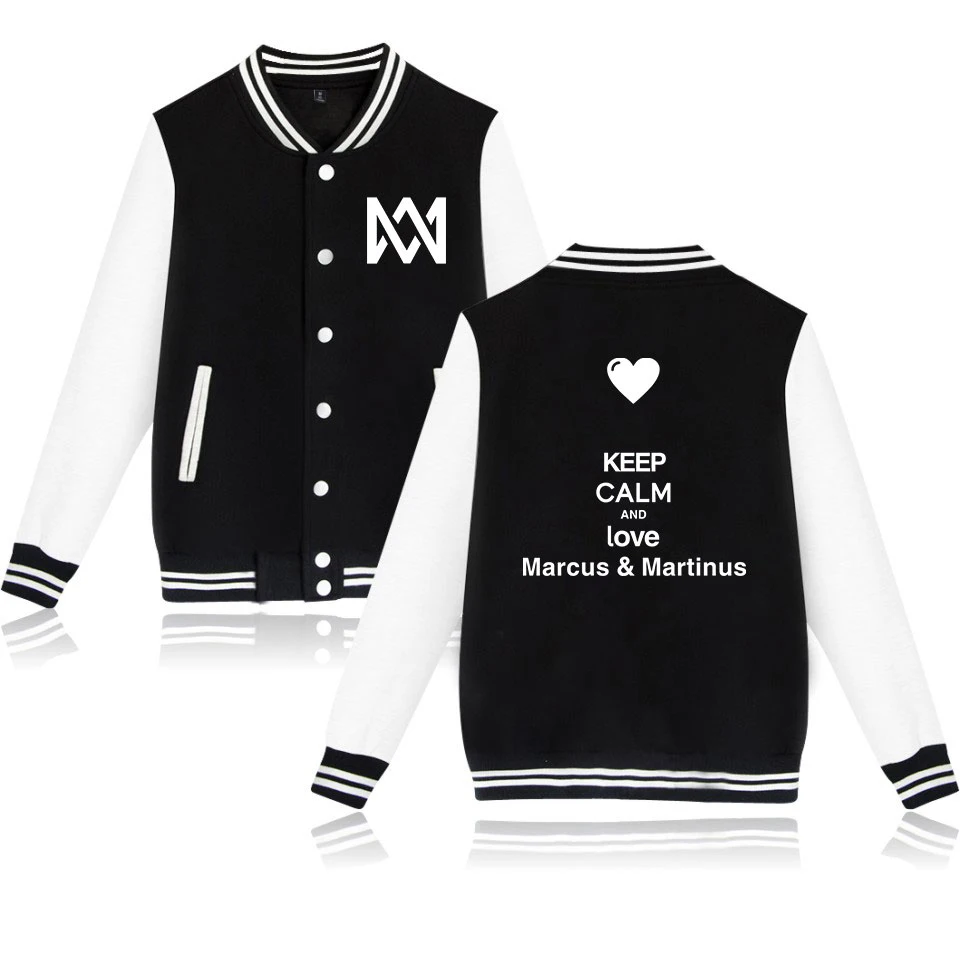 Толстовка с капюшоном Marcus and Martinus толстовки пуловер Harajuku для женщин/мужчин