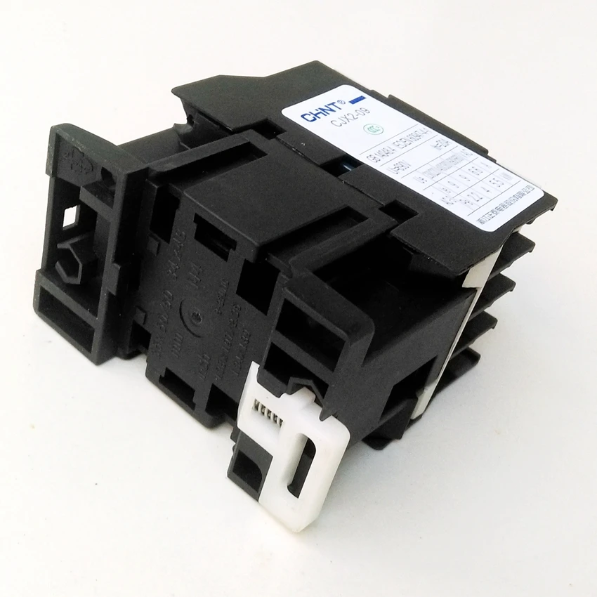 Оригинальные CHINT CJX2 1210 AC Контактор 1NO 12A катушка напряжения 380V 220V 110V 36V 24V LC1 D