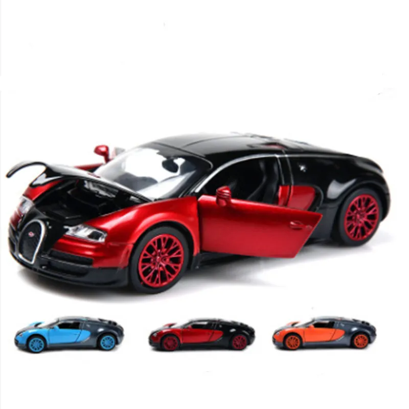 Новинка мини-автомобиль 1:32 бесплатная доставка модель автомобиля Bugatti Veyron