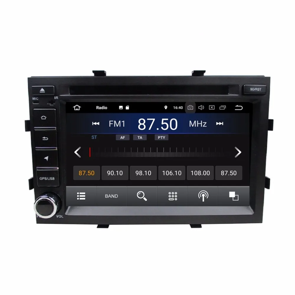 1024*600 четырехъядерный Android 8 1 автомобильный аудио dvd плеер Для Chevrolet Cobalt Spin Onix 2012 + с