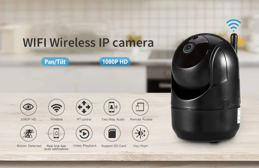 Wi-Fi беспроводная ip-камера рыбий глаз HD 720P Видео Безопасность панорамная 355