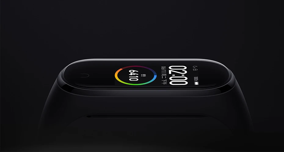 Смарт-браслет Xiaomi Mi Band 4 браслет с пульсометром фитнес-браслет цветным экраном