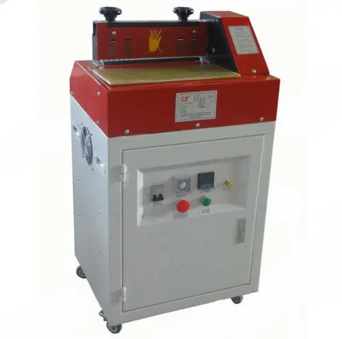 

31cm Hot Melt Adhesive Gluing Machine Glue Coating for Leather, Paper 220V