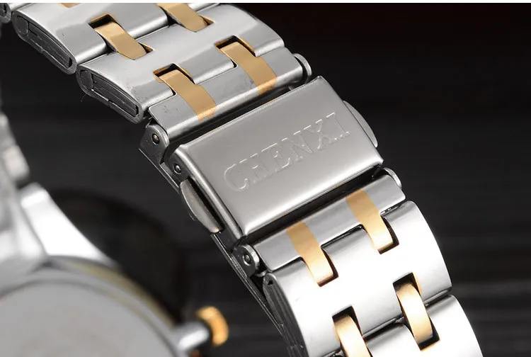 

CHENXI Brand Hot Golden Women Quartz Watches Female Steel strap Watch's Ladies Fashion Casual Crystal Clock Gift Wrist Watch