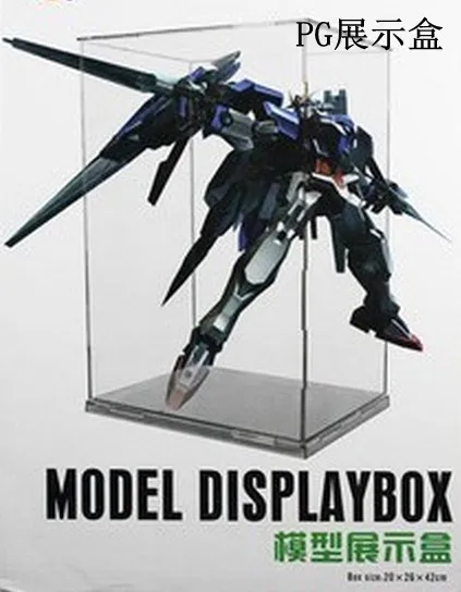 Модели вентиляторов 42 см* 26 см* 20 см модель Gundam PG 1/60 посвященный модульная прозрачная коробка Пылезащитная коробка