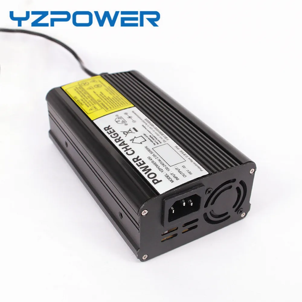 Зарядное устройство YZPOWER для литиевых батарей 33 6 в 10 А 9A 8A 7A литий-ионных