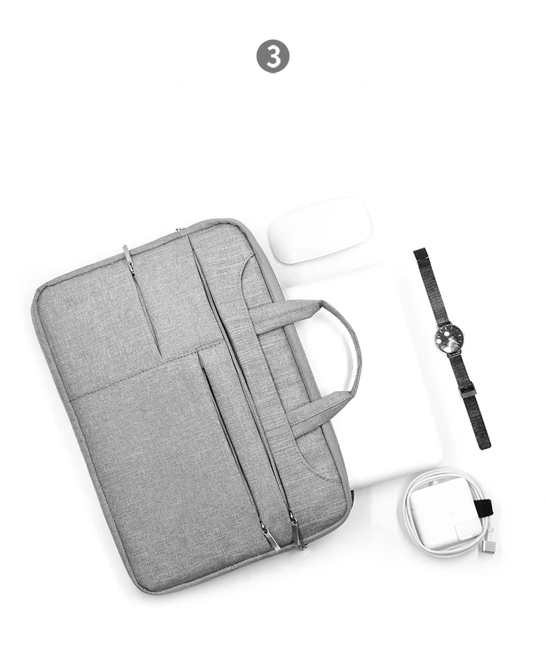 Laptop Bag For Apple MacBook Air Pro Retina 12 13 15 Case Multifunction Sleeve 13.3 14 15.6 inch Cover for Xiaomi Dell HP | Компьютеры и