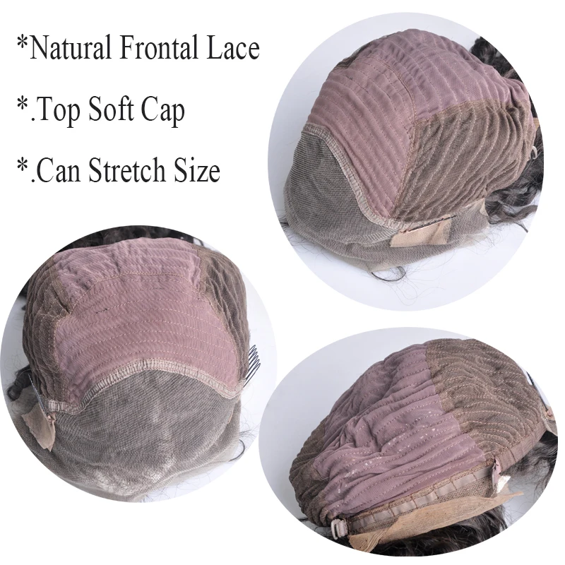 Натуральные волосы Ross Pretty Remy бразильские на сетке спереди парик волнистые парики