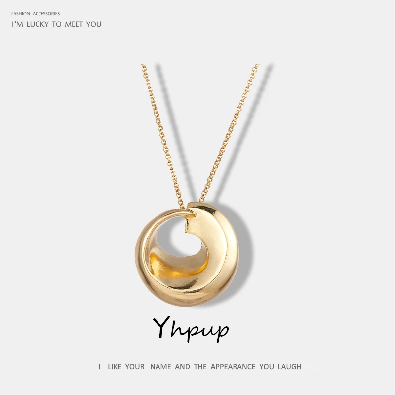 Yhpup эффектное модное ювелирное изделие Love Moral аксессуары подвески цепочка