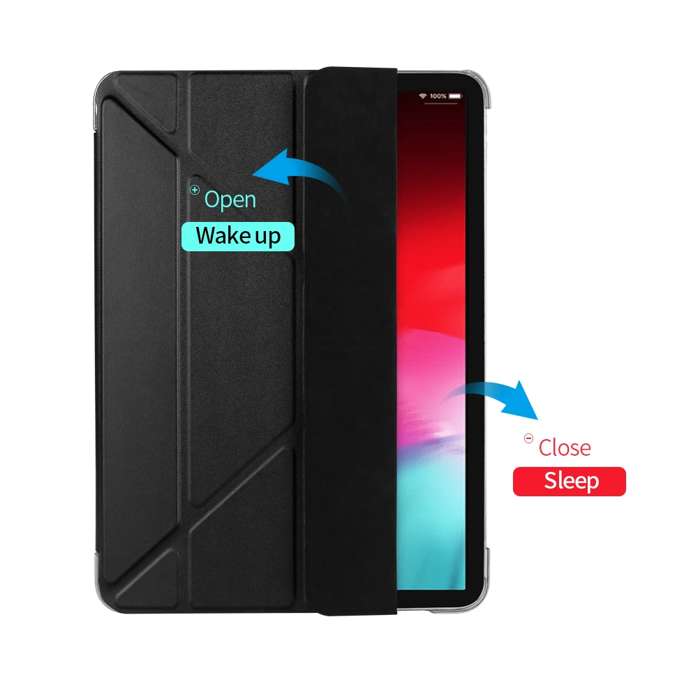 Из искусственной кожи чехол для iPad Pro 12,9, GOLP Магнитный Флип PC задняя смарт-крышка для iPad Pro 12,9 чехол
