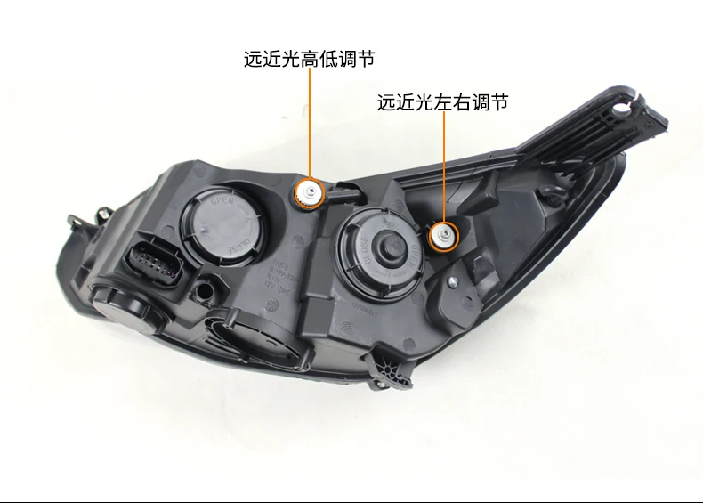Головной светильник s для ford focus 2012 Q5 bi xenon объектив+ светодиодный светильник направляющий DRL+ H7 HID комплект Автомобильный Стайлинг светодиодный налобный фонарь для фокуса