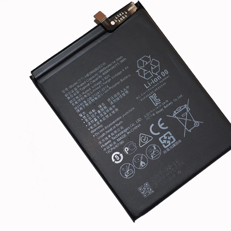 2018 НОВЫЙ 4000 мА/ч HB396689ECW Батарея для Huawei mate 9 Коврики мобильный сменная батарея