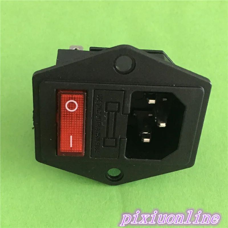 Выключатель питания 3 в 1, 10 А, 250 В AliExpress