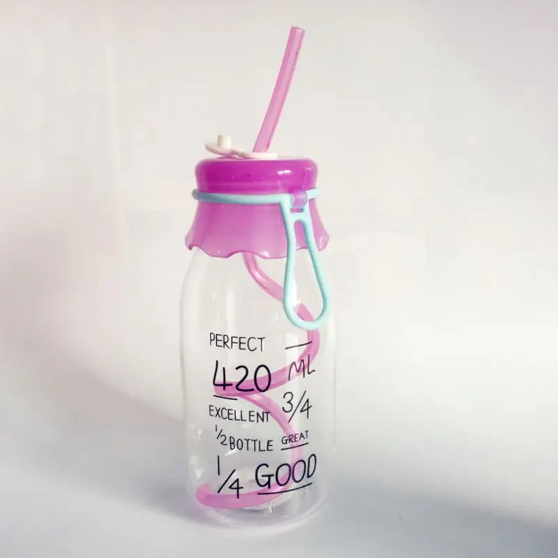 Новые летние соломенные бутылки my water bottle герметичные пластиковые botella de agua garrafas
