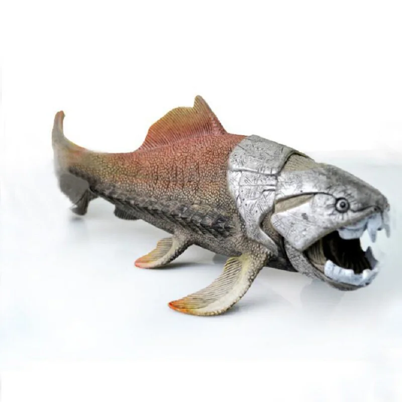 Парк Юрского периода Древние животные Рыба игрушки Dunkleosteus Морская жизнь