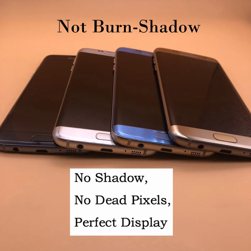 Оригинальный 5 ''Супер AMOLED дисплей с рамкой для Samsung Galaxy S7 Edge G935F G935 G935FD ЖК