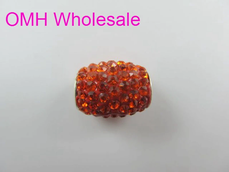 OMH оптовая продажа 10 шт. 30 г 17x13 мм DIY ювелирные аксессуары AAA ++ Кристальные бусины с