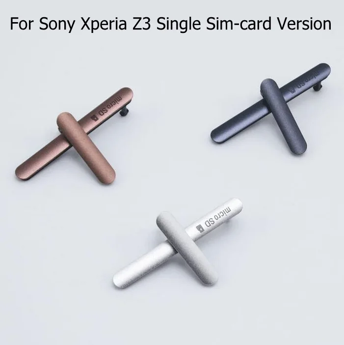 Новинка оригинальное зарядное устройство usb + крышка для Micro SD и SIM карты Sony Xperia Z3