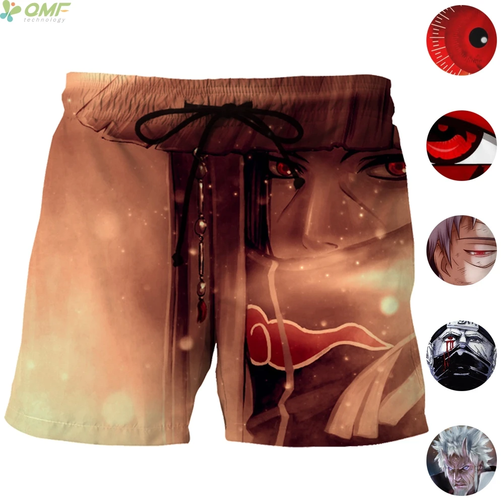 Мультфильм Наруто itachi Uchiha принт Рубашки домашние Для мужчин улица Битник