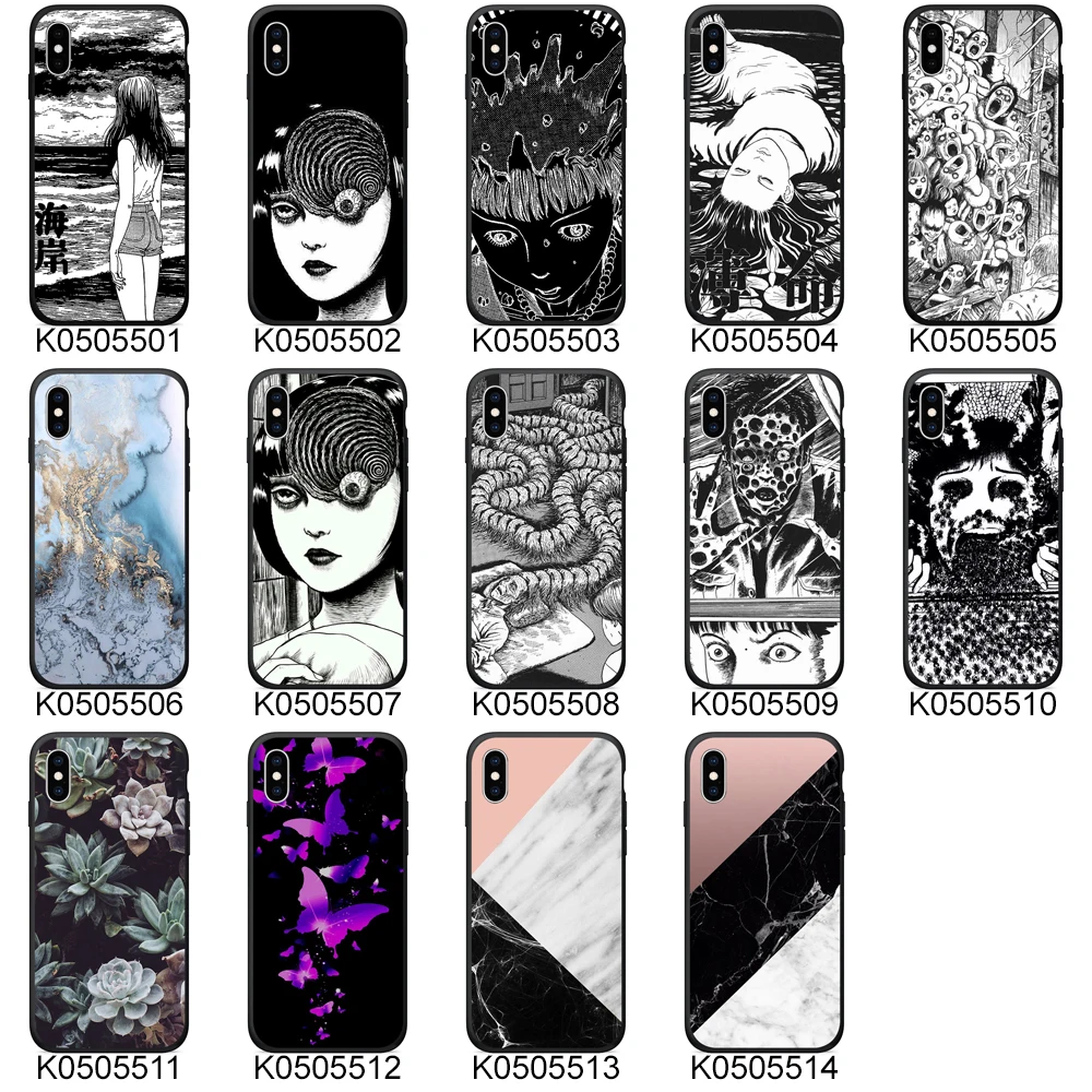 Ghostly Мягкий ТПУ милый Задний защитный чехол для телефона 6s Чехол черный