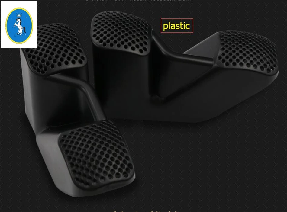 Yimaautotrims сиденье под Кондиционер AC Vent Outlet Frame Cover Trim Plastic! Интерьер для Renault Koleos 2017 2018