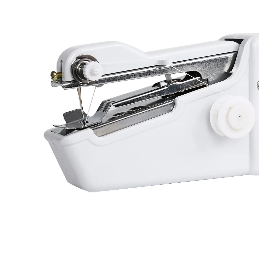 Портативная ручная швейная машинка Мини Беспроводная машина для ткани