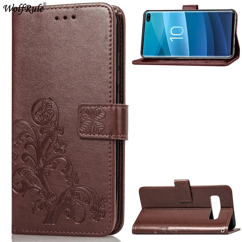 For Cover Samsung Galaxy S10 Plus Case Flip PU Wallet Phone Bag G975 | Мобильные телефоны и аксессуары