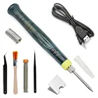 Электрический паяльник, 5 В, 8 Вт, с питанием от USB, ручка для пайки, сварочный пистолет, набор ручных инструментов, инструменты для сварки на открытом воздухе с быстрым нагревом