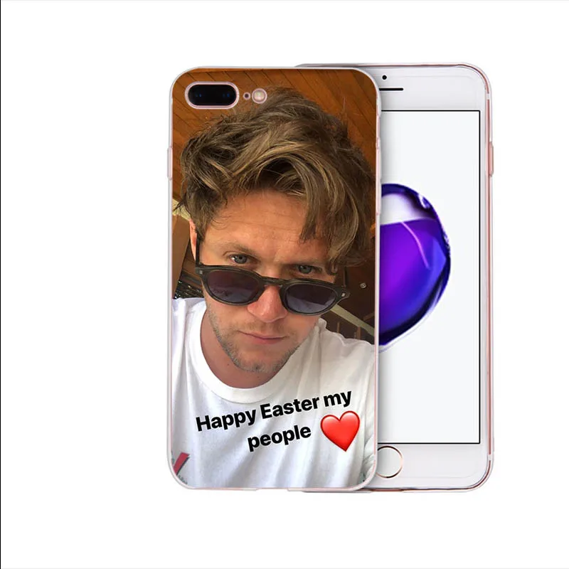 HOUSTMUST Niall Horan One Direction Soft Phone Case for iPhone 7 8 X 6 Xr 6s Plus Xs Max 5s Se 5 10 Cover Silicone Shell Coque image 4