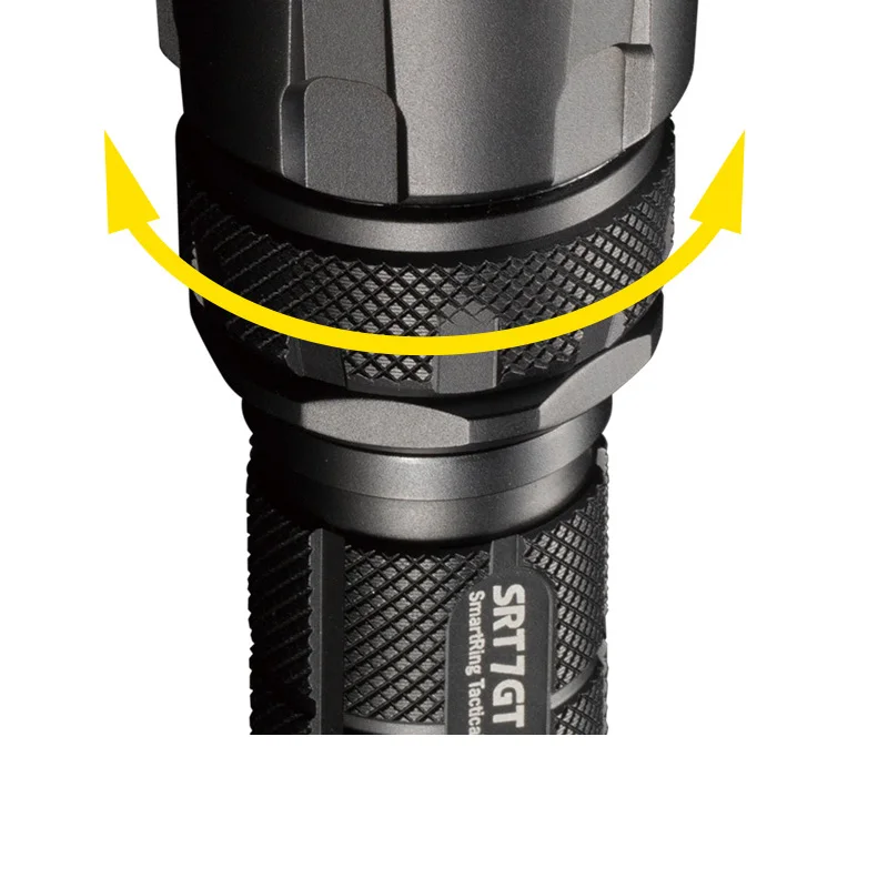 NITECORE SRT7GT фонарик умное Селекторное кольцо CREE XP-L HI V3 RGB Свет Макс 1000 люмен луч