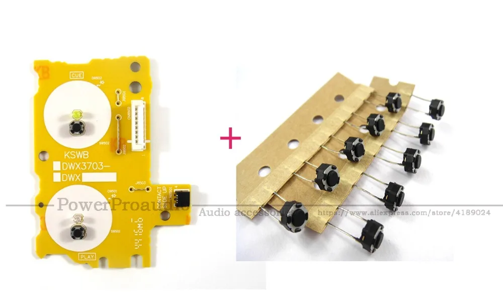 

1 шт. DWX3703 Play Cue PCB Control KSWB Assy для оригинальной детской строки + 10 кнопок