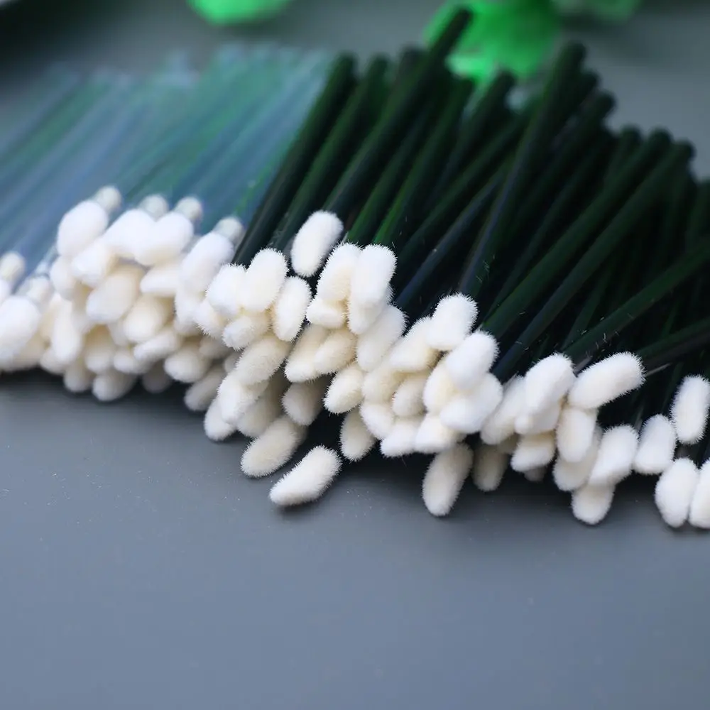 100 шт розовые одноразовые макияж кисть для губной помады палочка аппликатор