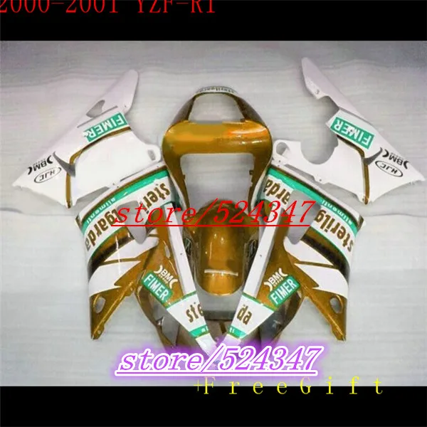 

Nn-TOP QUALITY Fairings For YZFR1 2000 2001 TOP QUALITY Fairing Fit For YZF R1 2000 2001 YZF-R1 00 01 for Yamaha