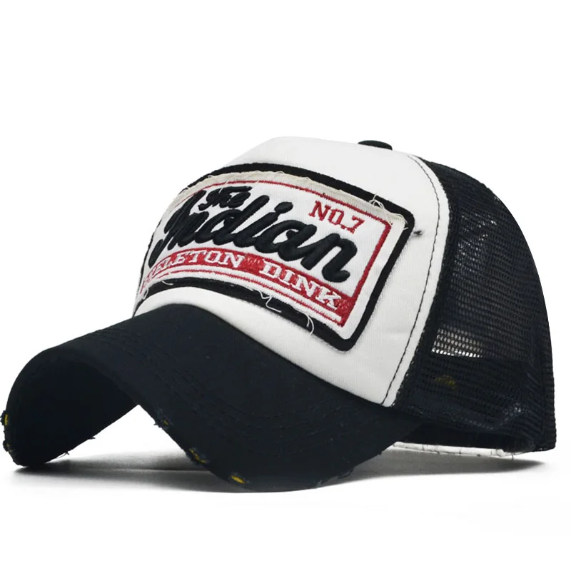 Летняя камуфляжная бейсбольная кепка для женщин и мужчин Кепка Snapback Bone icon Trucker mesh