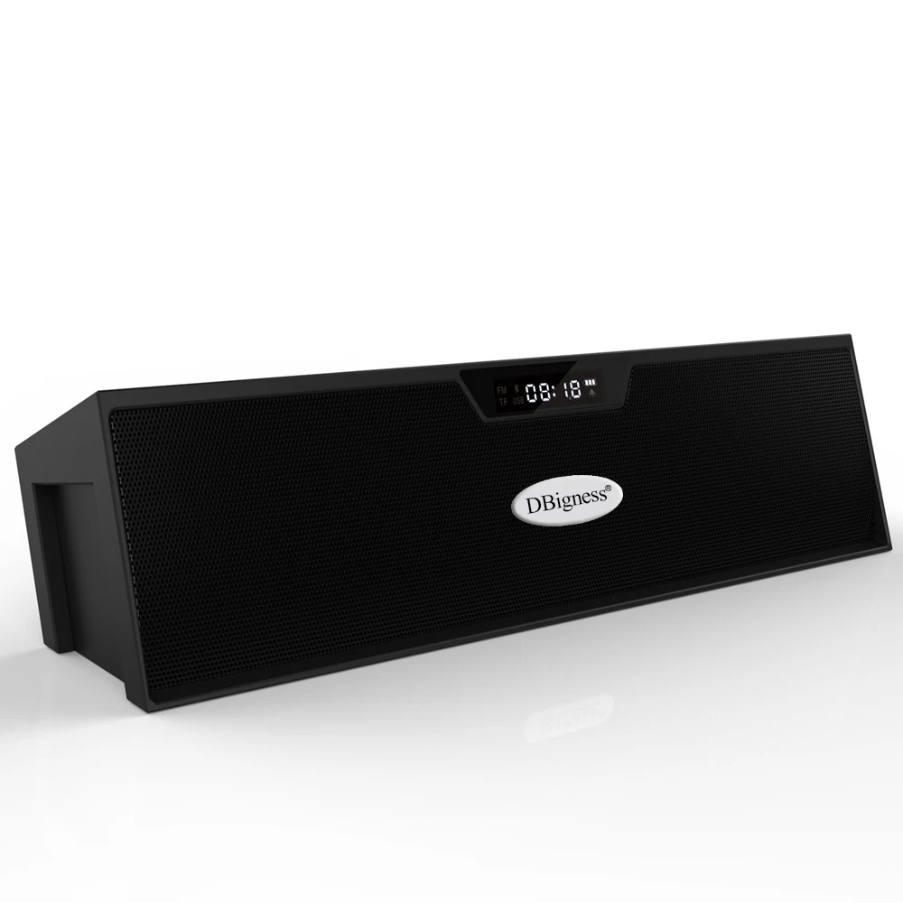 Dbigness Bluetooth динамик Hifi будильник портативный беспроводная большая мощность 10 Вт с