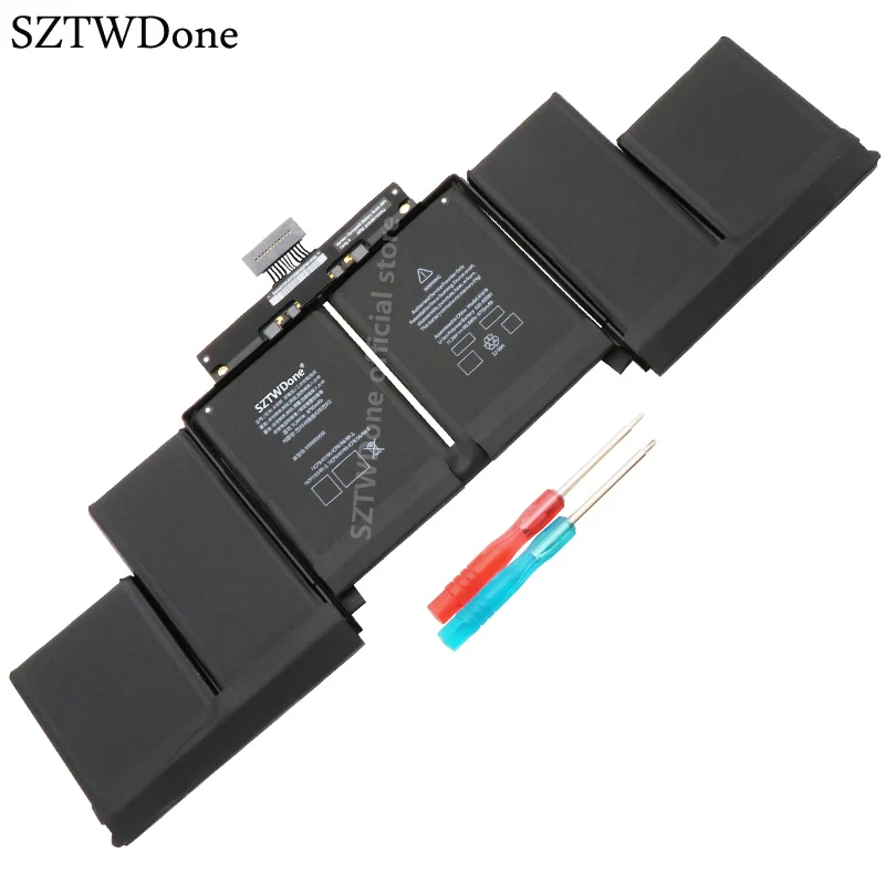 SZTWDone A1618 Аккумулятор для ноутбука Apple Macbook Pro 15 дюймов Retina A1398 (2015 год) MJLQ2LL/A MJLT2LL/A|laptop