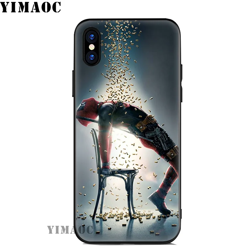 YIMAOC Deadpool Dead pool Soft Silicone Case for iPhone 11 Pro Xr Xs Max X or 10 8 7 6 6S Plus 5 5S SE Cover |