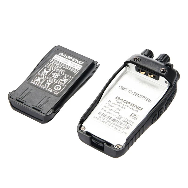 Baofeng uv-b5 Dual Band Двухканальные рации ham Радио VHF и UHF 36-174 мГц 400-470 два способ КВ