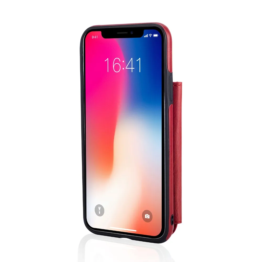 Чехол для телефона на молнии s для iPhone X XS MAX XR, держатель для нескольких карт, кожаный чехол-бумажник для iPhone 8, 7, 6 S, 6 Plus
