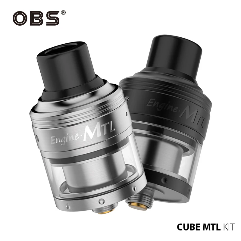 Атомайзер для электронных сигарет OBS Engine MTL 2 мл RTA испарителя OBSCube комплект 510