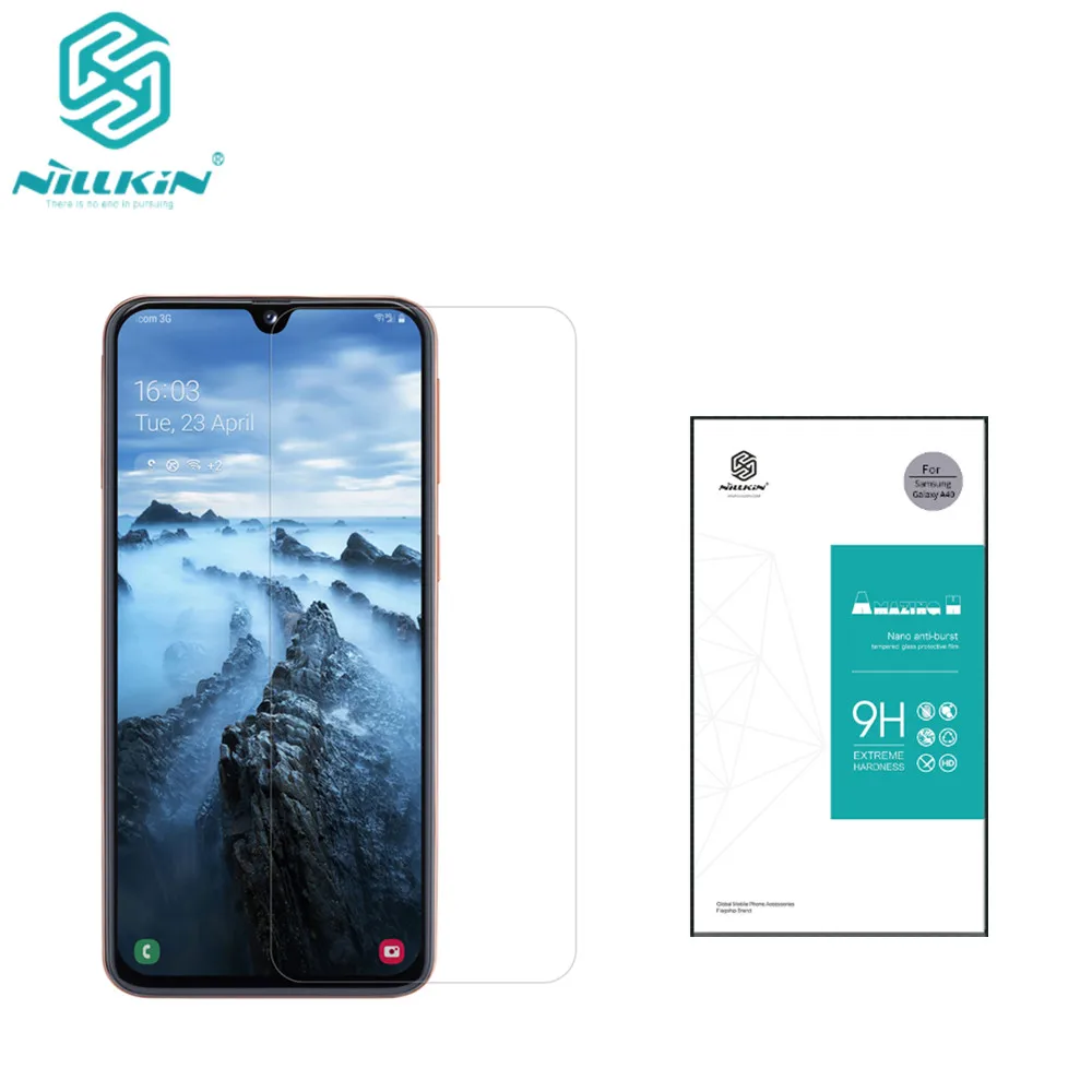 Оригинальное закаленное стекло NILLKIN с плоским краем для samsung Galaxy A40 Amazing 9 H 0 33 мм